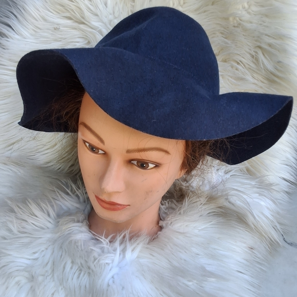 Aldo.Navy floppy‎ wool hat NWT - Picture 6 of 9